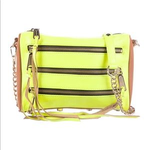 Rebecca Minkoff Neon Mini Zip Crossbody Bag